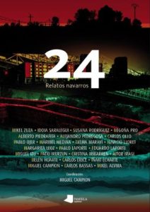 Presentación de Belen Huarte del libro “24 relatos navarros” en la Feria del Libro de Pamplona