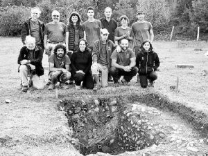 Aranzadi encuentra en el término de Arce restos de unas posibles termas