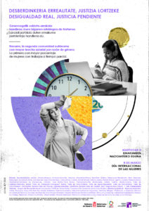 Campaña Conmemorativa del 8 de Marzo: “DESIGUALDAD REAL, JUSTICIA PENDIENTE”